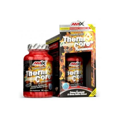 riebalų degintojas  Amix ThermoCore Professional + (Vitaminas C dovanų)